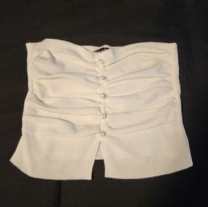 Sleeveless crop top